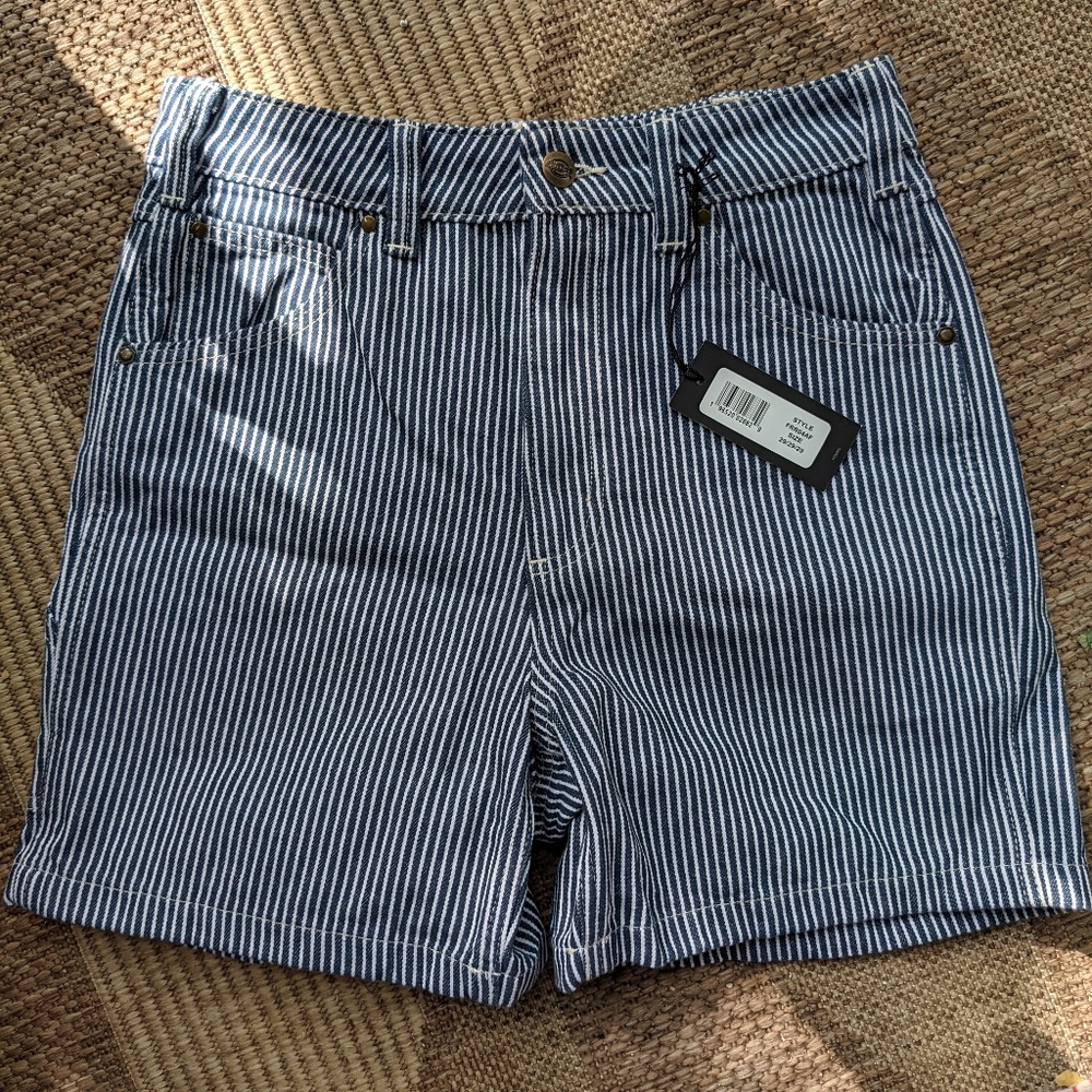 Dickies High waisted Pinstripe Shorts